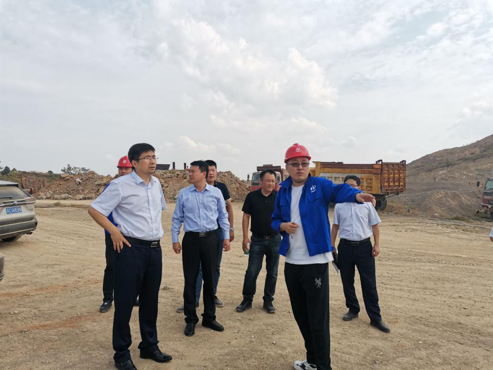 集團公司領導深入交控生態(tài)公司班山、五頂山、大山項目部檢查安全環(huán)保工作